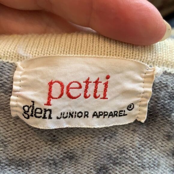 Vtg 60s Petti Glen cardigan sweater - Picture 7 of 7